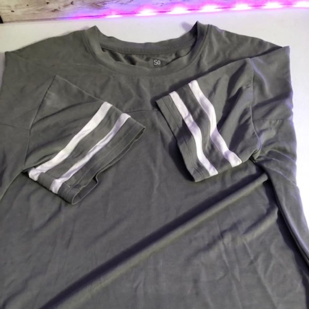 So Sea Green Women’s Crop Top Short Sleeves So Sea Green Women’s Crop Top Short